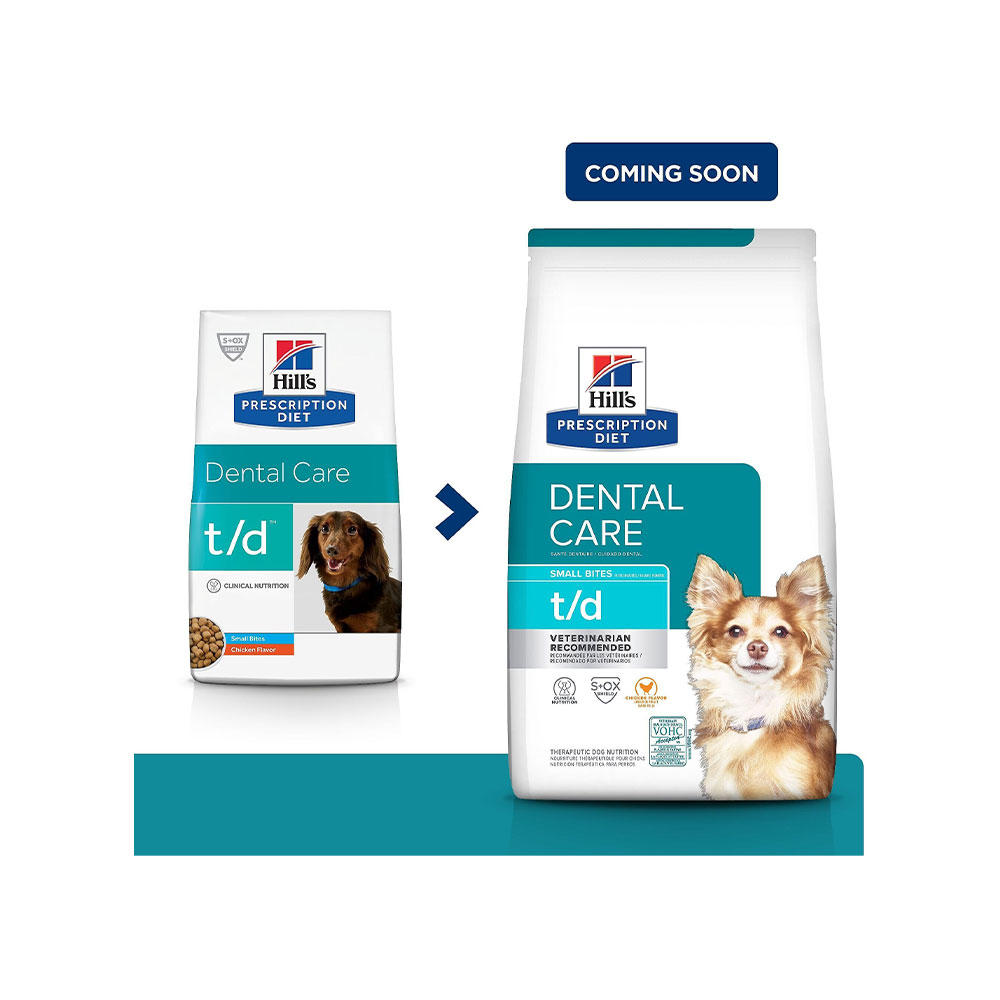 غذای خشک سگ هیلز مدل Dental Care Small Bites Chicken Flavor