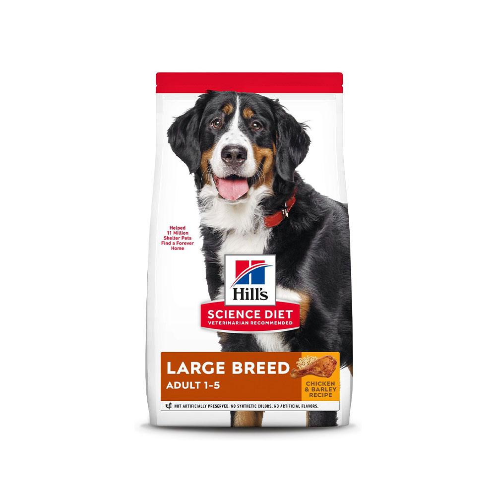 غذای خشک سگ هیلز مدل Large Breed Chicken & Barley Recipe