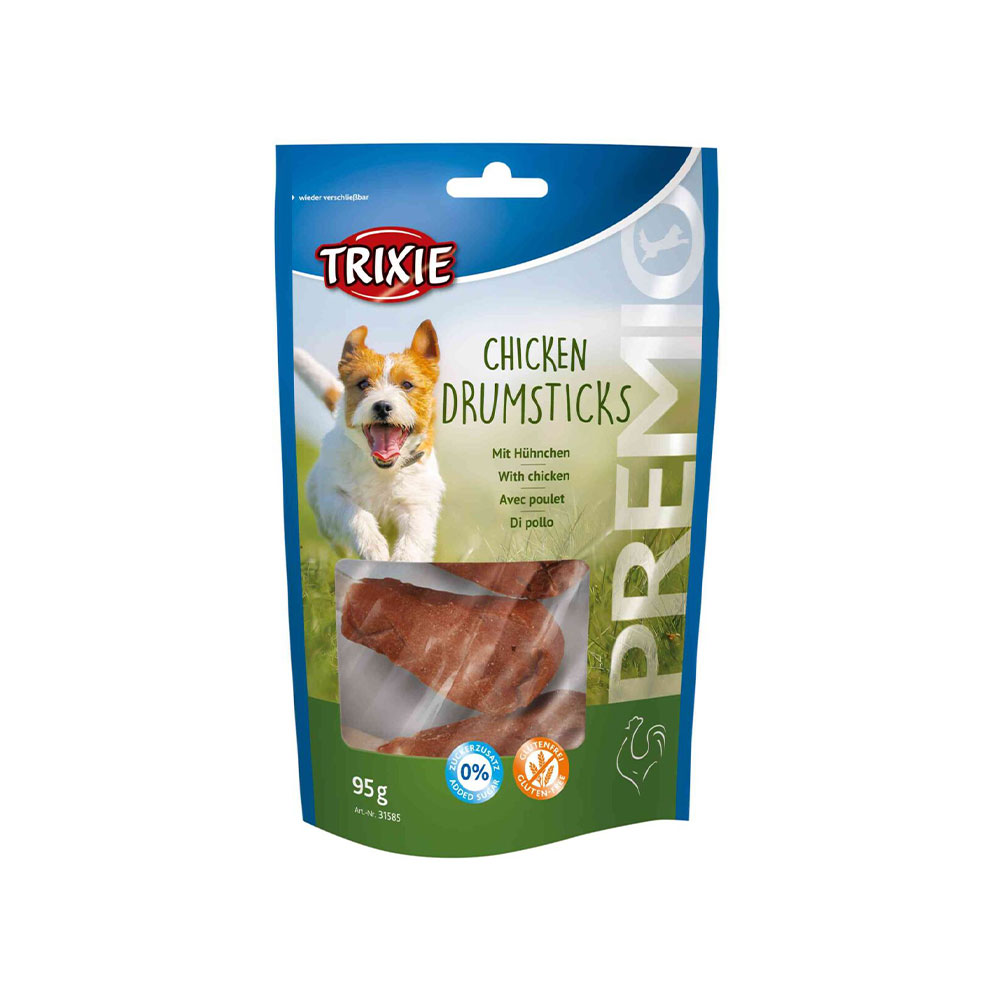 تشویقی سگ تریکسی با طعم گوشت مرغ Trixie PREMIO Chicken Drumsticks وزن 95 گرم