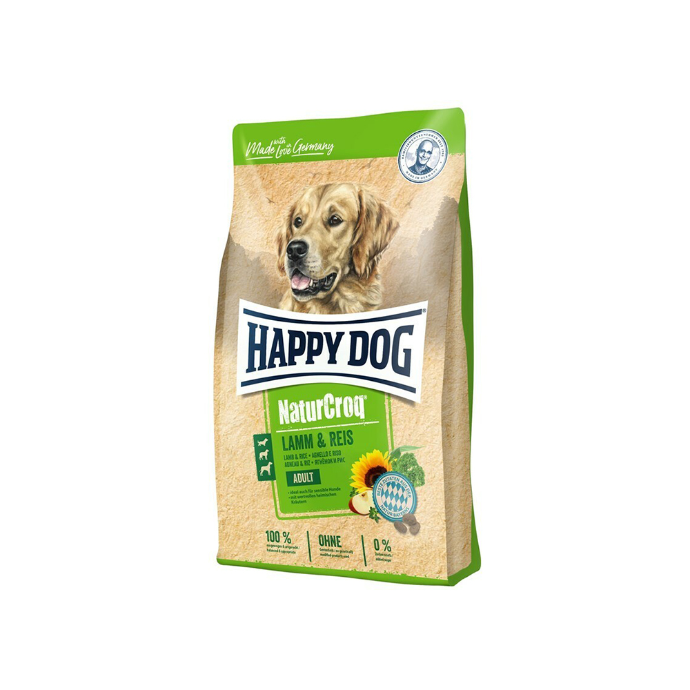 غذا خشک سگ هپی داگ ادالت بره و برنج Happy Dog Naturcroq Adult Lamb & Rice