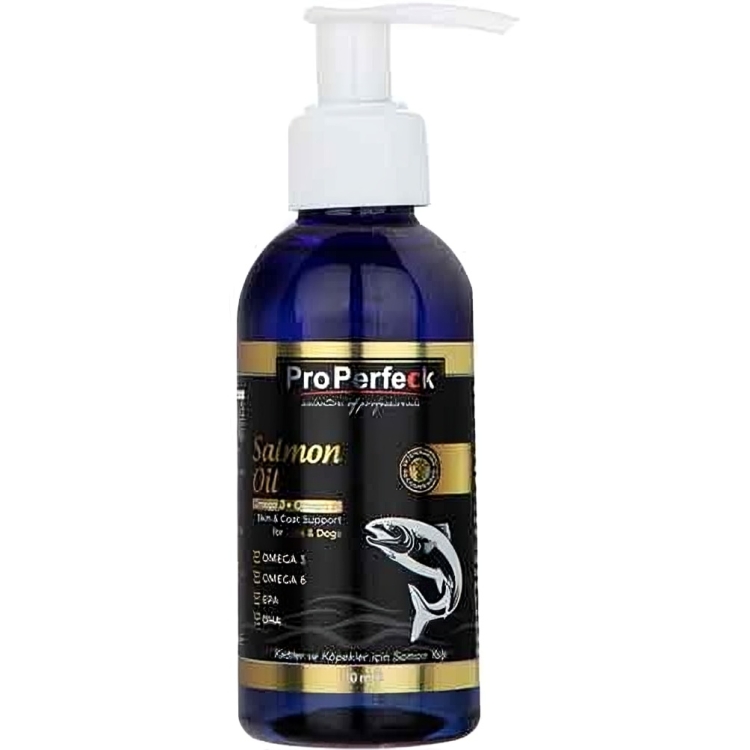 روغن سالمون پروپرفک مخصوص سگ و گربه 150 میل ProPerfeck Salmon Oil