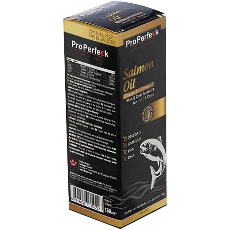 روغن سالمون پروپرفک مخصوص سگ و گربه 150 میل ProPerfeck Salmon Oil