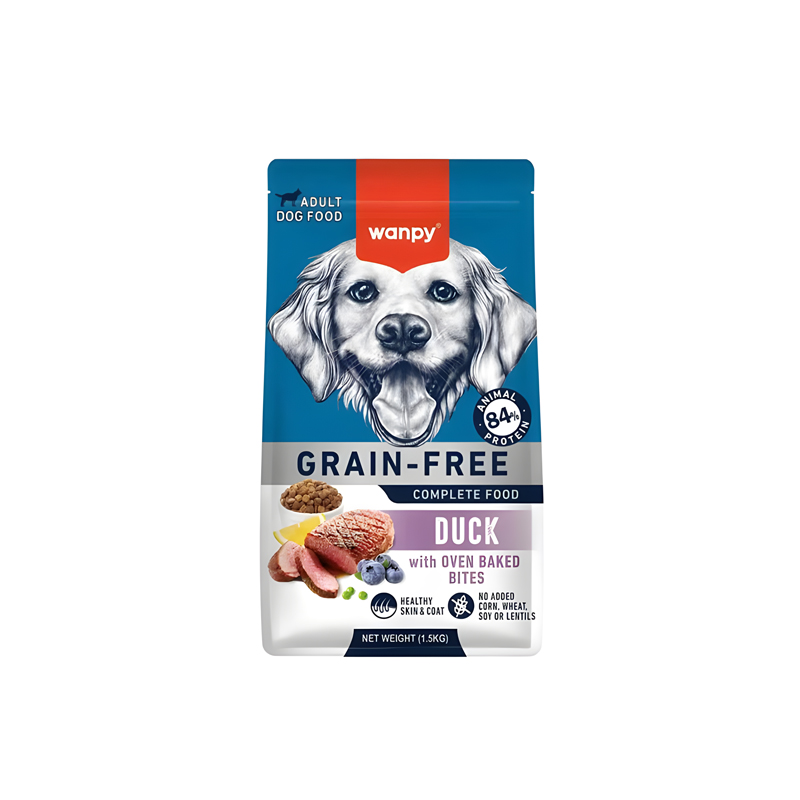 غذای خشک سگ ونپی با طعم اردک Wanpy Complete Dog Food with Duck  