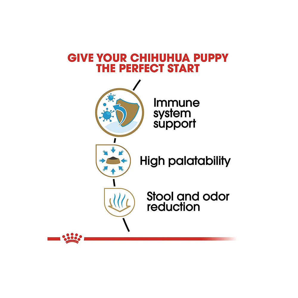 غذای خشک سگ رویال کنین مدل chihuahua puppy