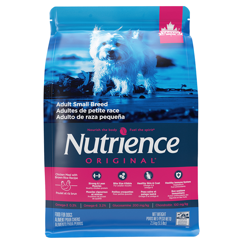 غذای خشک سگ نوترینس Nutrience Original Chicken Meal with Brown Rice Recipe