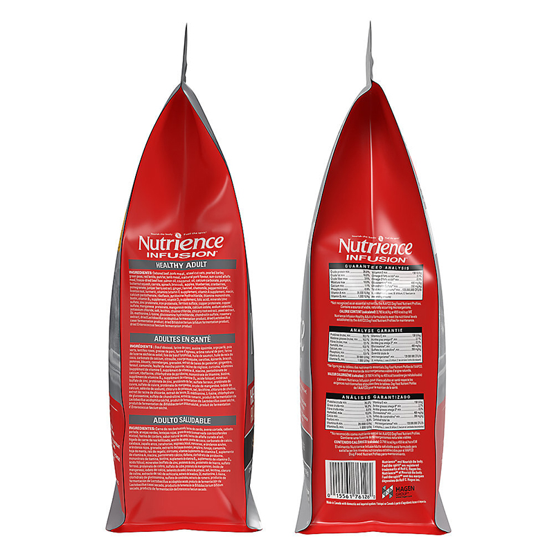 غذای خشک سگ بالغ نوترینس Nutrience Healthy Adult Beef