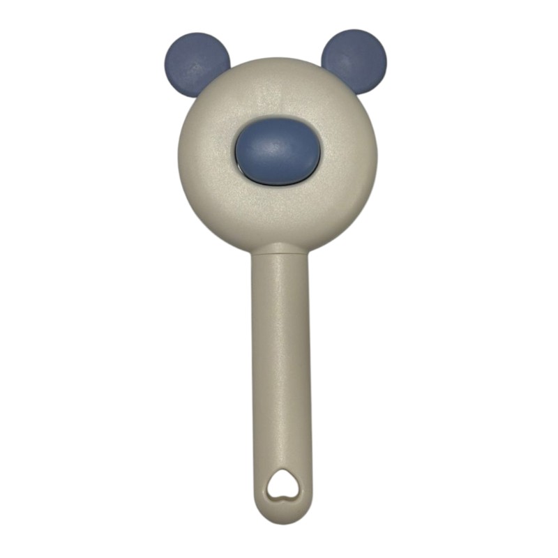 برس تخلیه‌دار سگ و گربه مدل گوش‌دار