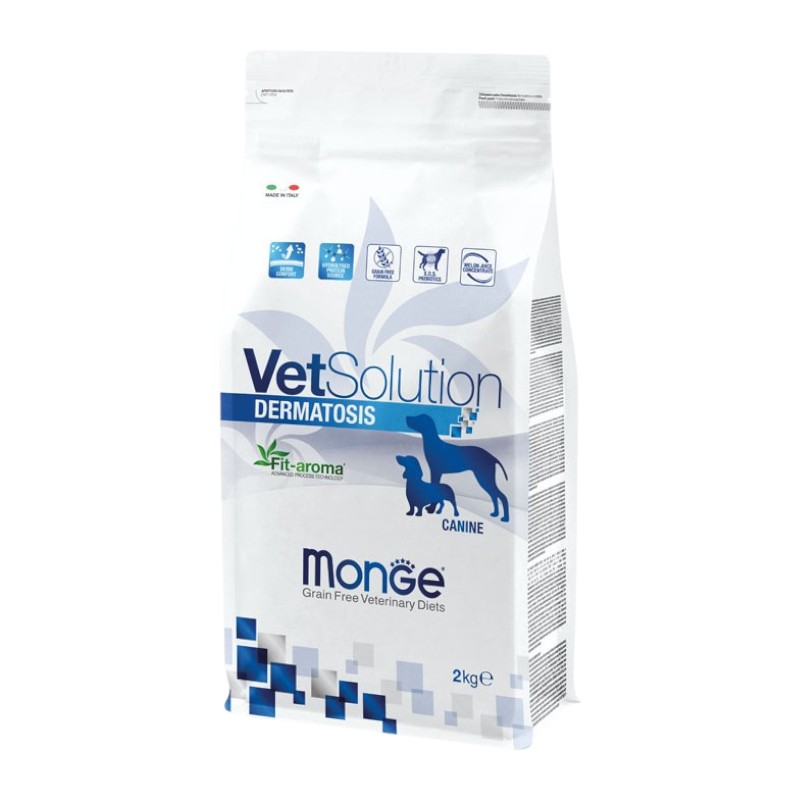 غذای خشک سگ مونژه مخصوص پوست و مو Monge VetSolution Dermatosis