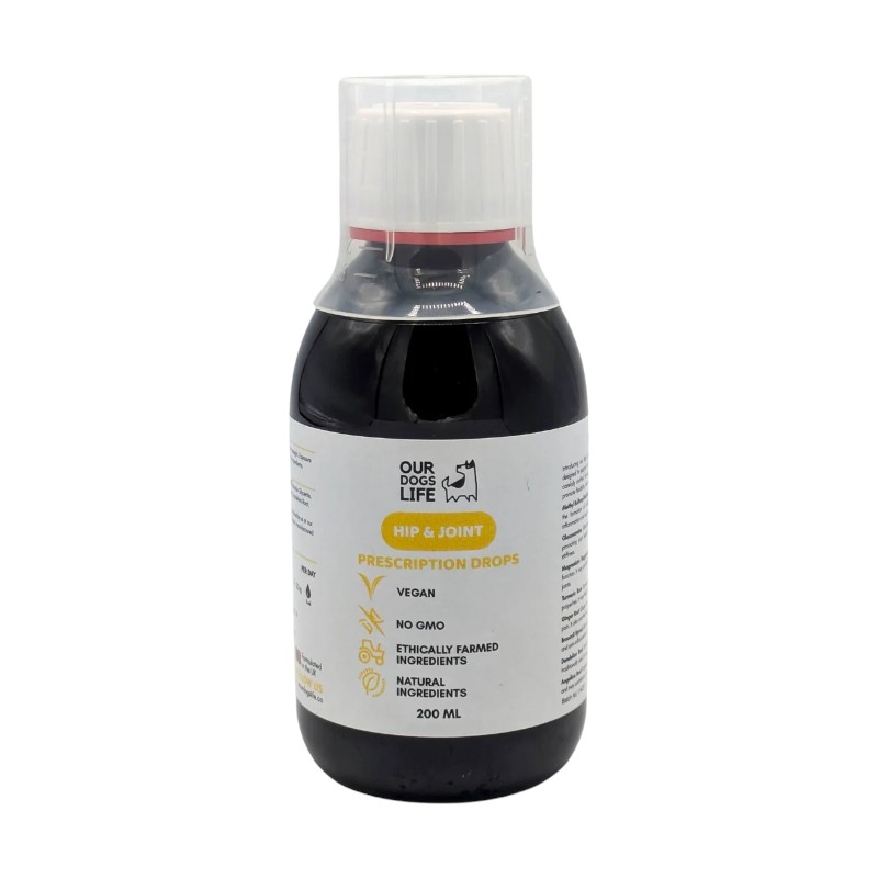 شربت مکمل مفاصل و استخوان سگ – Our Dog's Life Hip and Joint (200ml)