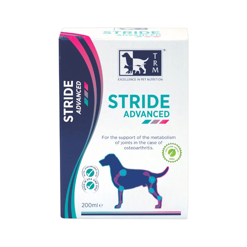 شربت مکمل مفاصل و استخوان سگ – TRM Pet Stride Advanced (200 ml)