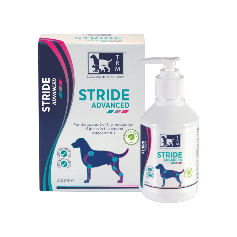 شربت مکمل مفاصل و استخوان سگ – TRM Pet Stride Advanced (200 ml)