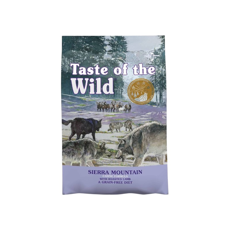 غذای خشک سگ تیست آف د وایلد Taste of the Wild Sierra Mountain Canine Formula with Roasted Lamb