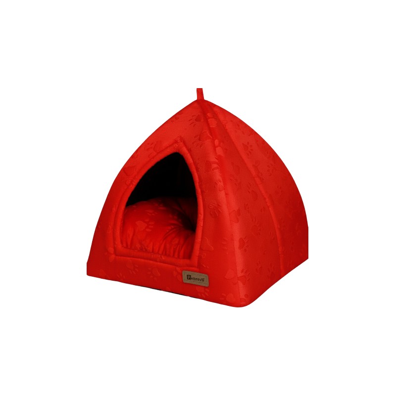 جای خواب لانه‌ای مثلثی مناسب سگ و گربه پتیوو مدل Paw Mia
