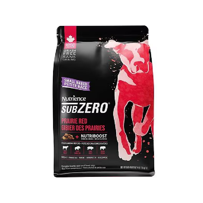 غذای خشک سگ نوترینس نژاد کوچک‌ بدون غلات Nutrience SubZero Prairie Red Small Breed