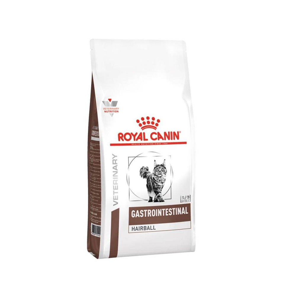 غذای خشک گربه بالغ رویال کنین مدل Gastrointestinal Hairball 