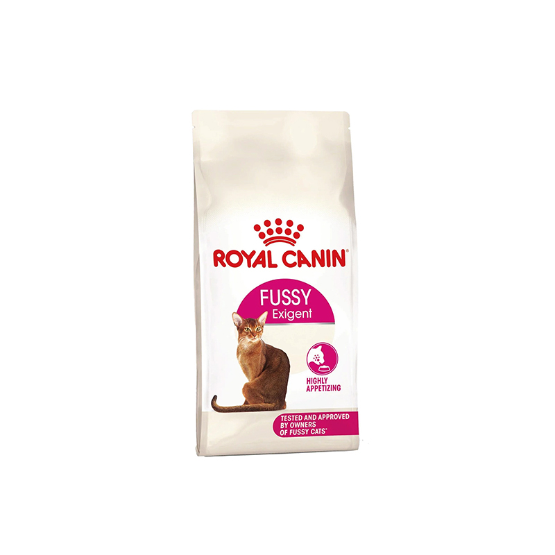       غذای خشک گربه رویال کنین مدل فاسی اگزیجنت Royal Canin Fussy Exigent