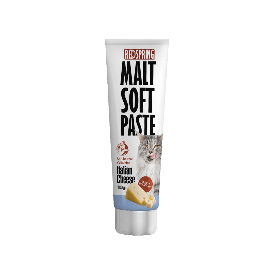 خمیر مالت گربه رد اسپرینگ با طعم پنیر Red Spring Malt Soft Paste